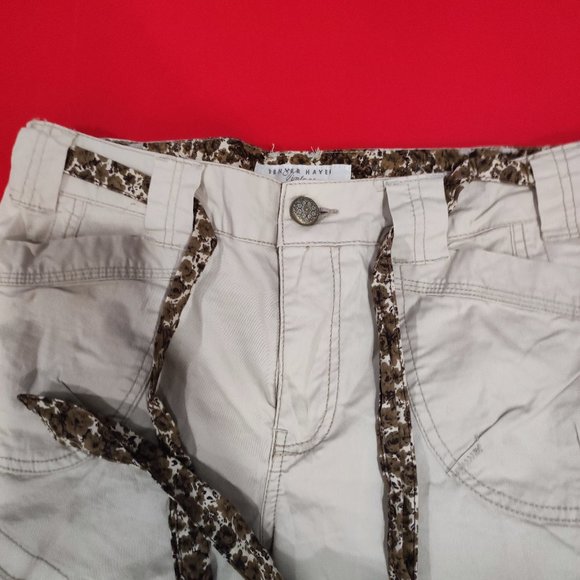 Denver Hayes Vintage cream short women's size 8 - Picture 2 of 7